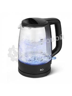 Чайник электрический BQ KT1839G черный. Мощность: 2200 Вт, объем: 1.7 л