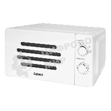 Микроволновая печь Galanz MOS-2007MW белый, 20 л, 700 Вт, переключатели - поворотный механизм