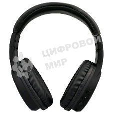 Беспроводные/проводные наушники Harper HB-210 черный, накладные, Bluetooth + проводной, складная конструкция, до 5 ч