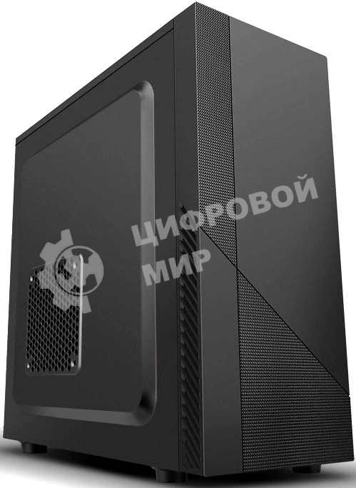Компьютерный корпус Accord K-16 B черный без БП ATX 6x120мм 2xUSB2.0 1xUSB3.0 audio