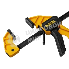 Струбцина Denzel F-образная, быстрозажимная, 300 х 55 мм, усиленный нейлоновый корпус