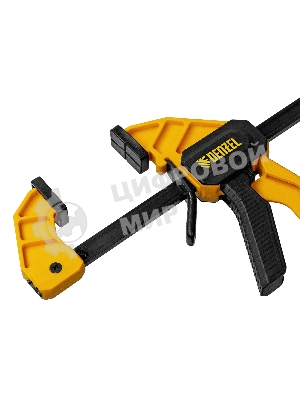 Струбцина Denzel F-образная, быстрозажимная, 300 х 55 мм, усиленный нейлоновый корпус