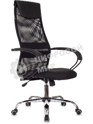 Кресло Бюрократ CH-607BS черный, сетка