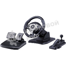 Игровой руль Defender Glazer черный