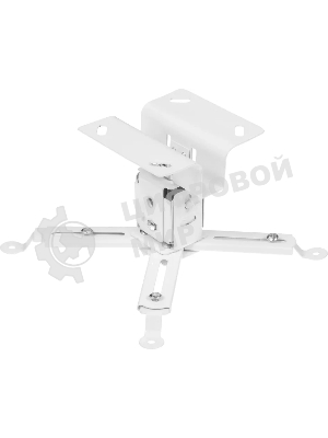 Кронштейн для проектора Buro PR07-W белый макс.12кг потолочный поворот и наклон