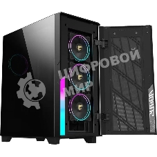 Компьютерный корпус Gigabyte AORUS AС500G черный без БП ATX 4x120мм 4x140мм 2xUSB 3.0 1xUSB3.1 audio bott PSU