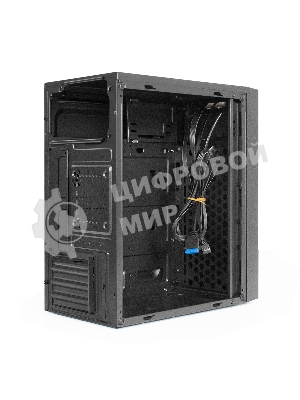 Компьютерный корпус Minitower ExeGate BAA-114U2-AA500 (mATX, БП AA500 с вент. 8см, 1хUSB+2хUSB 3.0, аудио, черный)