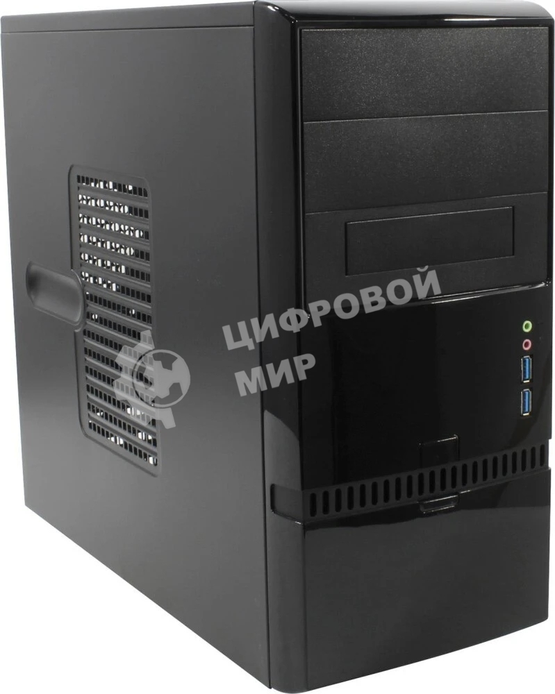 Компьютерный корпус Mini Tower InWin ENR-022BL U3.0*2+A(HD) mATX 6143491