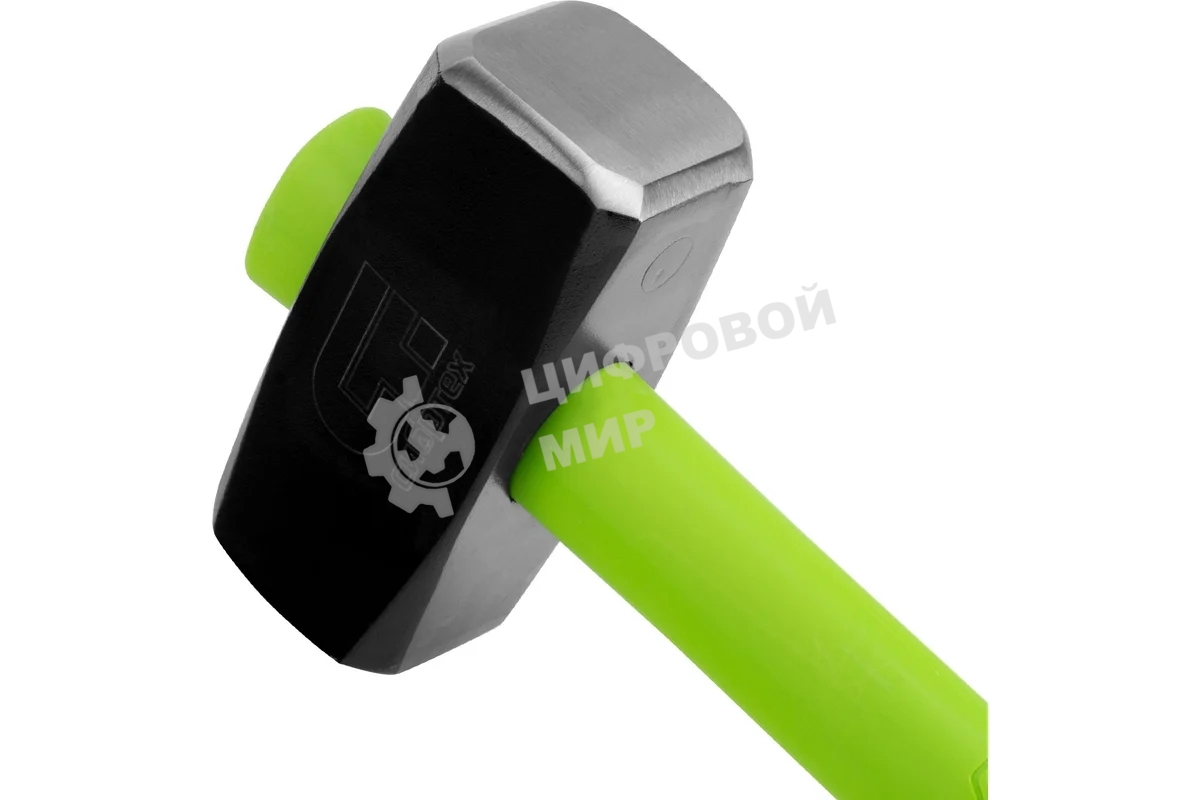 Кувалда Сибртех 4000 г, фибергласовая обрезиненная рукоятка