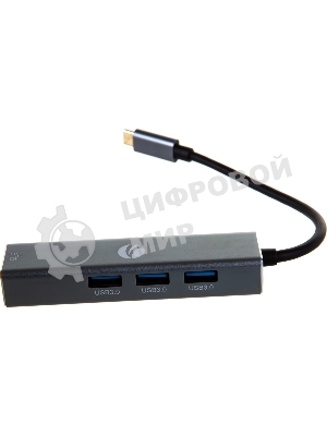 USB-концентратор VCOM DH311A USB Type-C, RJ-45/USB 3.0, USB