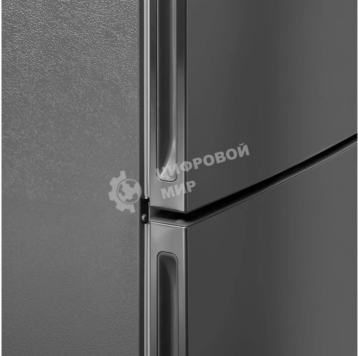 Холодильник Maunfeld MFF200NFSE нержавеющая сталь двухкамерный 271/106л морозилка снизу