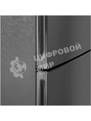 Холодильник Maunfeld MFF200NFSE нержавеющая сталь двухкамерный 271/106л морозилка снизу