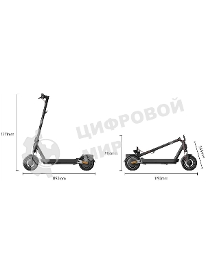 Электросамокат Xiaomi Electric Scooter 5 Pro BHR9611GL черный