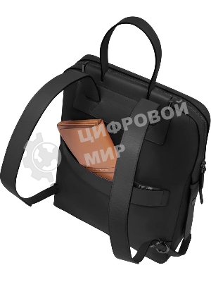 Рюкзак женский Piquadro Lyra CA4576W92T/N черный ткань/натур.кожа