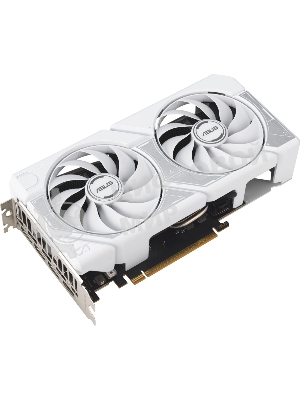 Видеокарта Asus GeForce RTX 5060 DUAL OC White, Nvidia RTX 5060, 8GB GDDR7, 128 bit, PCI-E 5.0, DPx3, HDMIx1, 2535 MHz