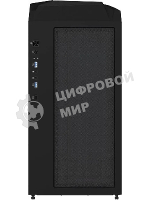 Компьютерный корпус Gigabyte C301G черный без БП ATX 4x120мм 4x140мм 2xUSB 3.0 audio bott PSU