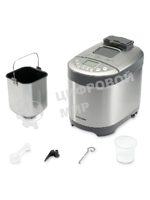 Хлебопечка Hyundai HYBM-4082 550 Вт, серый/серебристый