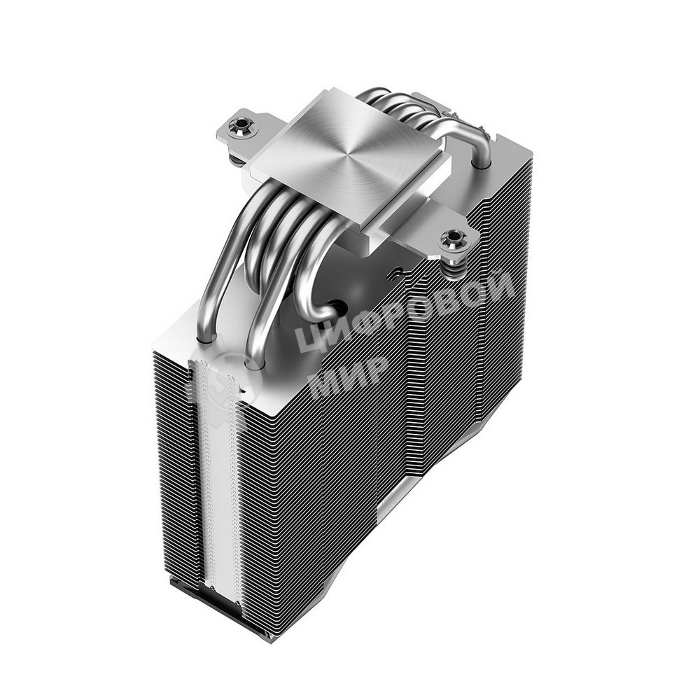 Кулер для процессора DEEPCOOL AS500 черный, 140 мм, алюминий/медь, 1200 об/мин, 26 дБ, 4 pin, 220 Вт, 164 мм