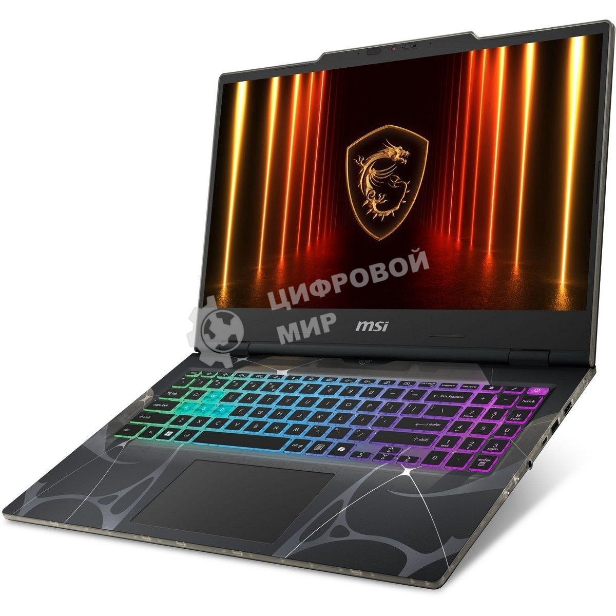 Ноутбук MSI Cyborg 15 B2RWEKG-235XRU черный Intel Core 7 240H/16Gb/SSD 1Tb/RTX 5050 8Gb/15.6