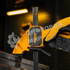 Струбцина Denzel F-образная, быстрозажимная, 150 х 80 мм, усиленный нейлоновый корпус