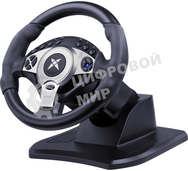 Игровой руль Defender Glazer черный