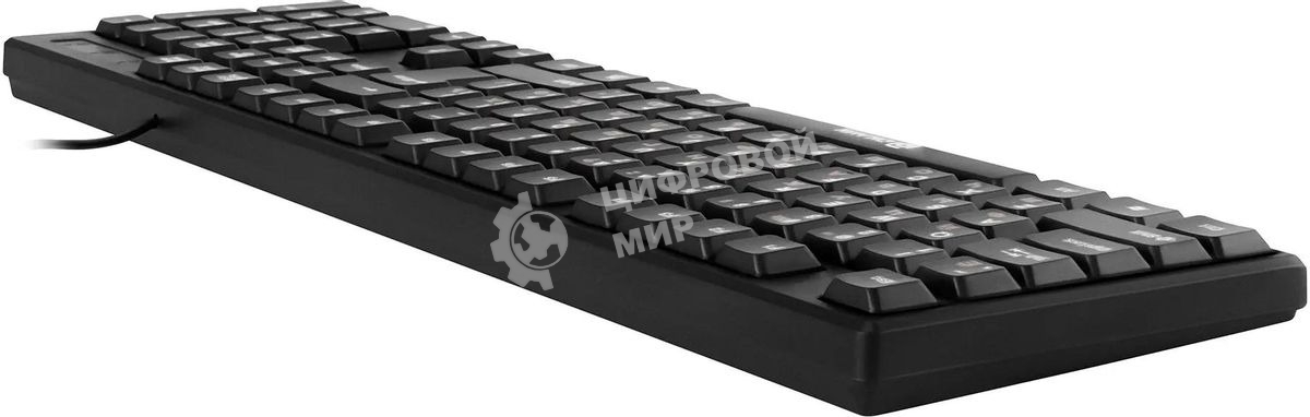 Клавиатура Oklick 100M HW3 проводная, USB Type-A, чёрный