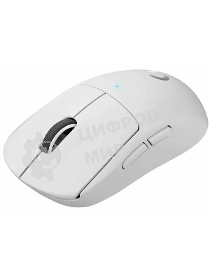Мышь беспроводная Logitech G PRO X SUPERLIGHT белый, 25600 dpi, радиоканал, USB, кнопки - 5
