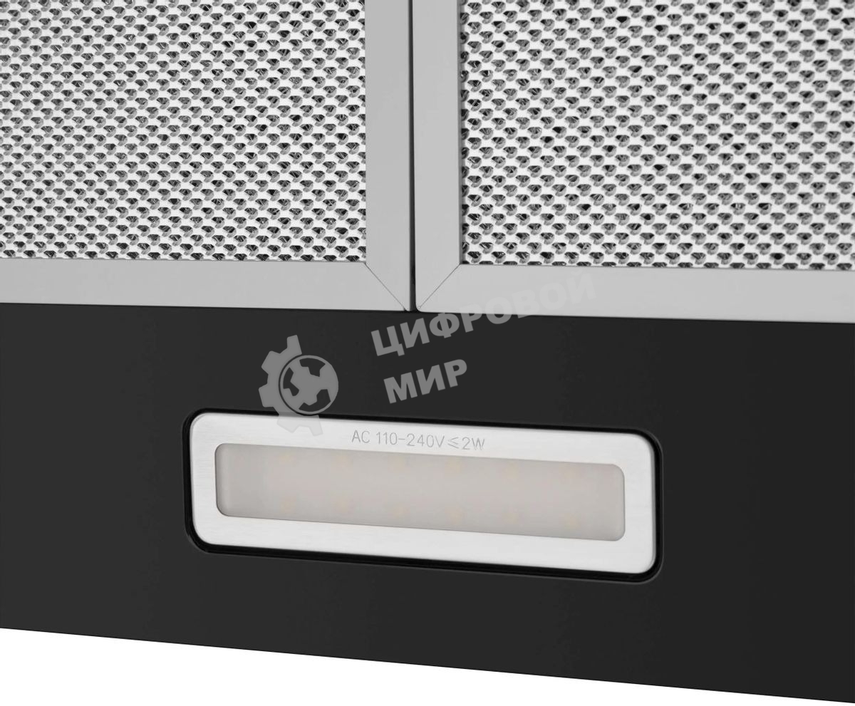 Вытяжка купольная Maunfeld Cork 60, черный, 60 см, 620 куб. м/ч, 47 дБ