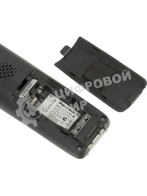 Телефон беспроводной (DECT) Panasonic KX-TG2511RUS (серебристый) АОН, Caller ID,спикерфон на трубке,переход в Эко режим одним нажатием