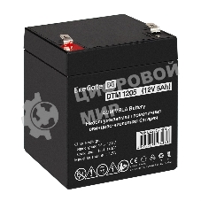 Аккумуляторная батарея ExeGate DTM 1205 (12V 5Ah, клеммы F2)
