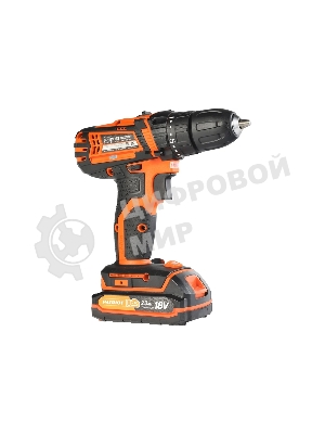 Дрель-шуруповерт Patriot BR 181UES, 21 В, 2 Ач, 29 Нм, щеточный