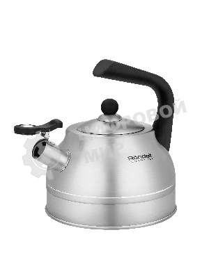 Чайник металлический Rondell Frank RDS-1861 2.8 л, стальной