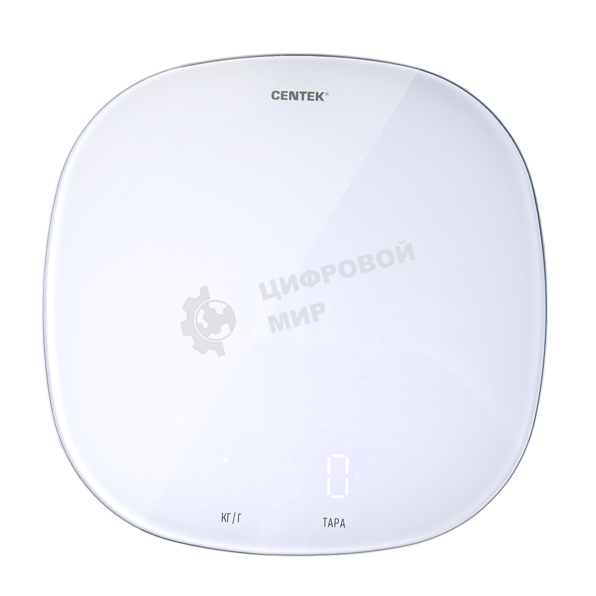 Весы кухонные CENTEK CT-2482 LED белый