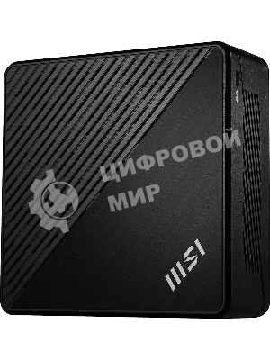 Мини ПК MSI Cubi N ADL S-280XRU N200 (1) 8Gb SSD256Gb UHDG без ОС 2xGbitEth WiFi BT 65W черный (9S6-B0A921-280)