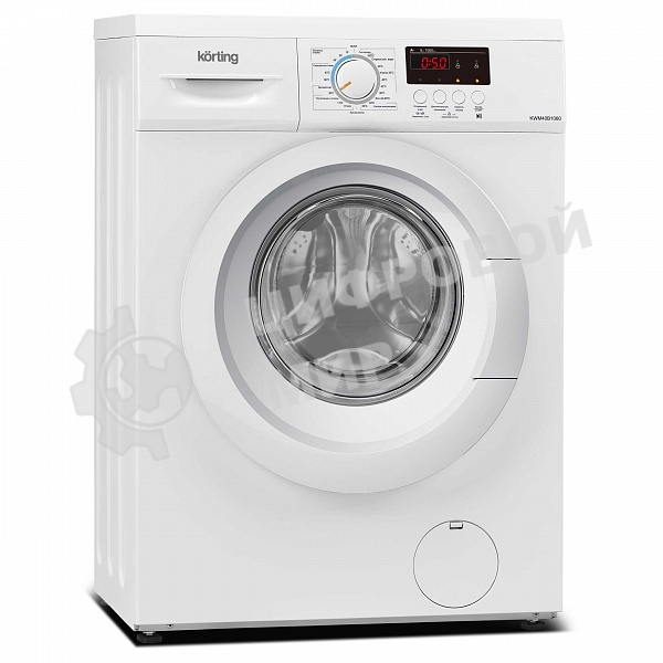 Стиральная машина Korting KWM 40B1060 белый, загрузка фронтальная 6 кг, 1000 об/мин, класс: А+
