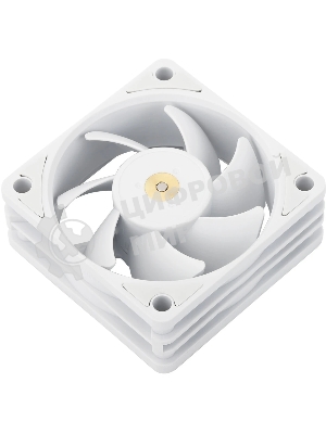 Вентилятор корпусной Thermalright TL-B6W белый, 60 мм, 3200 об/мин, 20.17 дБ, 4 pin PWM, без подсветки