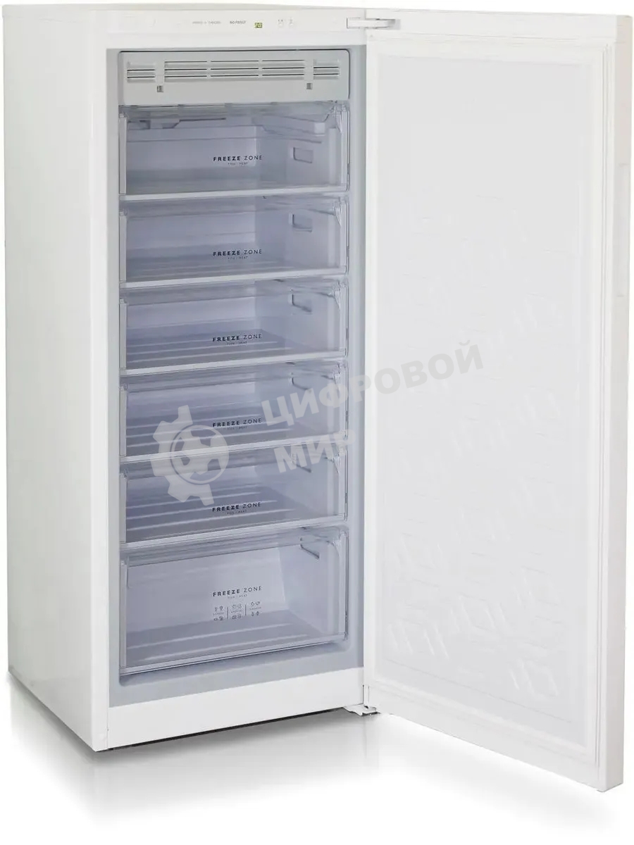 Морозильная камера Бирюса Б-6046SN, белый, 230л, 6 ящиков