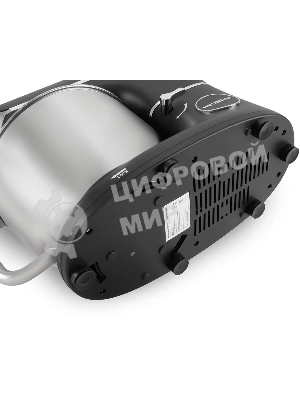 Кухонная машина Hyundai HYM-S8591 планетар.вращ. 1500Вт черный/серебристый