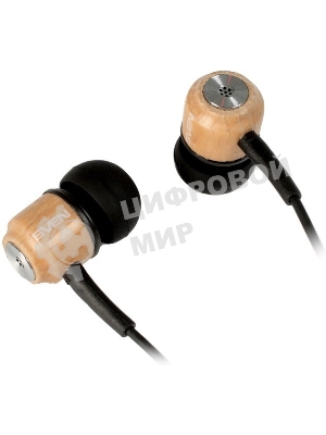 Проводные наушники Sven E-12WD дерево/черный, внутриканальные, Jack 3.5 мм