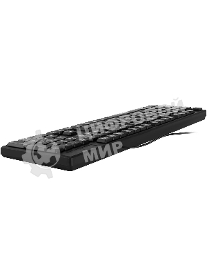 Клавиатура Oklick 100M HW3 проводная, USB Type-A, чёрный