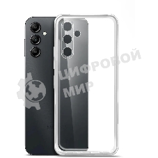 Чехол (клип-кейс) BoraSCO для Samsung Galaxy A24 (4G) 71446 прозрачный