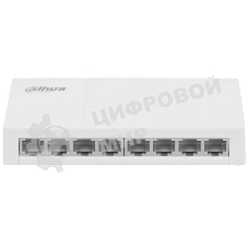 Коммутатор Dahua DH-SF1008L, 8×100 Мбит/с, неуправляемый