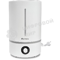 Увлажнитель воздуха Primera HUP-R1060-TA белый, 20 м², 6 л, ультразвуковой, производительность 280 мл/ч, ароматизация, регулировка направления пара, механическое управление