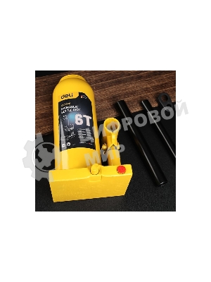 Домкрат бутылочный гидравлический Deli DQ71010 макс.грузоподъемность 10 т