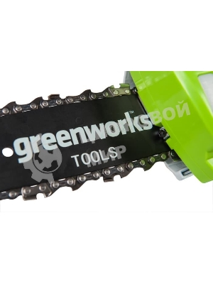 Высоторез/Сучкорез аккумуляторный (2000107) GreenWorks G-24 G24PS20, 24V, 20 см, без АКБ и ЗУ