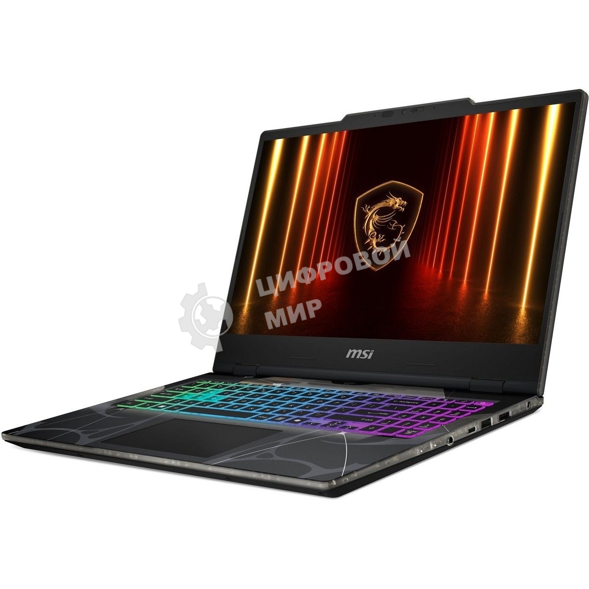 Ноутбук MSI Cyborg 15 B2RWEKG-235XRU черный Intel Core 7 240H/16Gb/SSD 1Tb/RTX 5050 8Gb/15.6