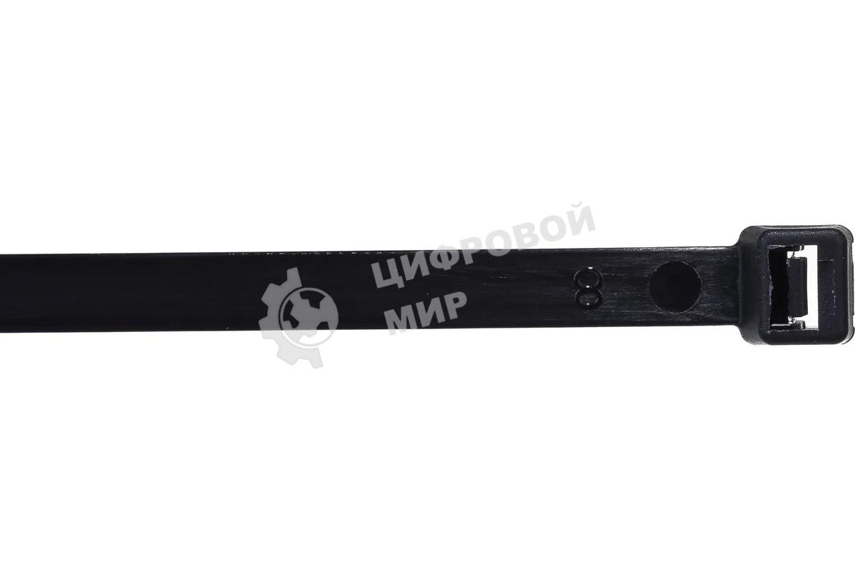 Нейлоновые стяжки Fortisflex КСС 8х300 черный 100 штук