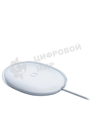 Беспроводное зарядное устройство Baseus WXGD-02 Jelly wireless charger 15W белый