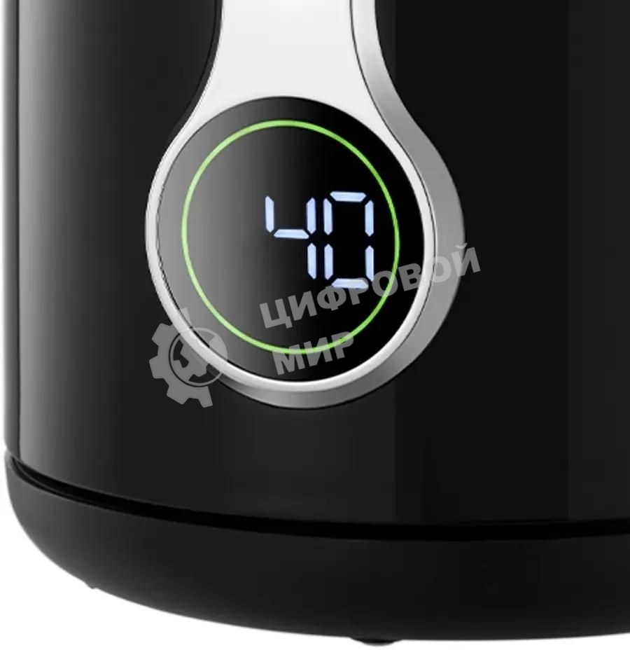 Чайник электрический Kitfort КТ-6701 1.7л. 2200Вт черный корпус: нерж.сталь/пластик