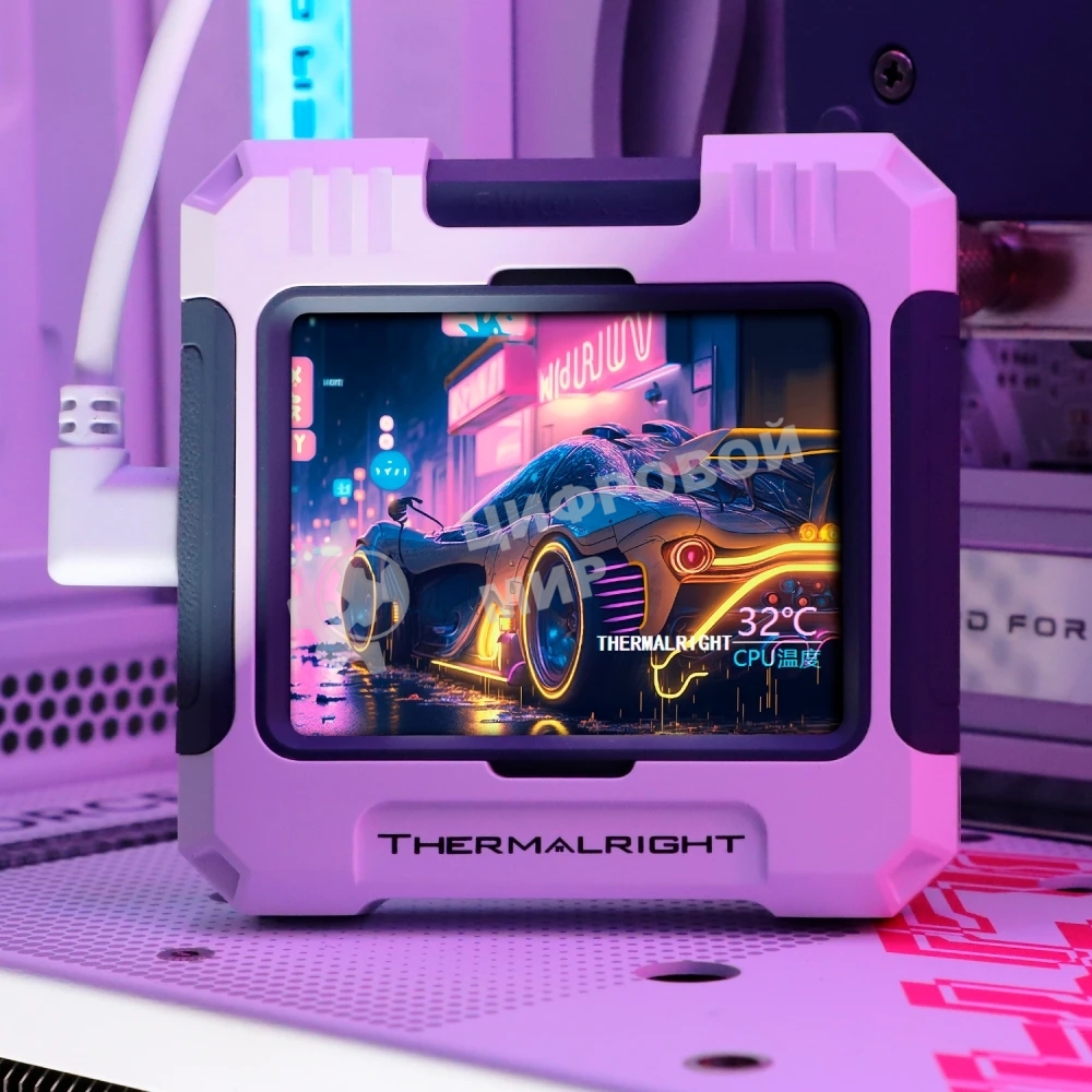 Водяное охлаждение для процессора Thermalright Frozen Warframe 420 ARGB (420мм, LED, White, ARGB/Fans: 3x140мм, 88.7CFM, 29.8dBA, 1750RPM/Pump height 60мм, 23dBA, 3000RPM, Rad thickness 27мм/S: 1851, 1700, 1200, 115X, 2011, 2066, AM5, AM4)